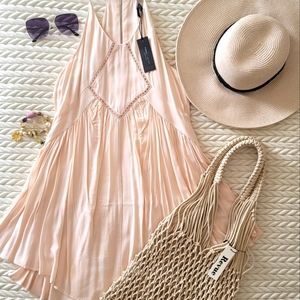 Romeo & Juliet Blush Pink Mini Dress